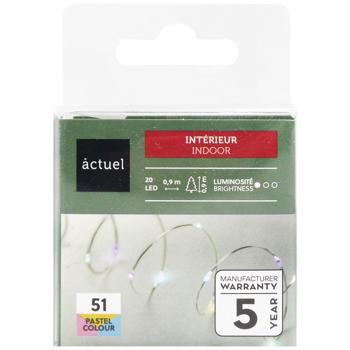 Гірлянда Actuel 20LED на батарейках 1,05м - купити, ціни на Auchan - фото 2