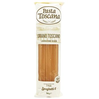 Макаронні вироби Pasta Toscana Спагеті 500г - купити, ціни на КОСМОС - фото 1