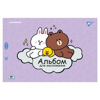 Yes Line Friends Perforated Watercolor Notebook А4 28 sheets - buy, prices for NOVUS - photo 4