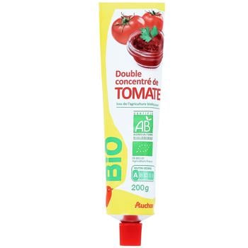 tomato paste auchan 200g France