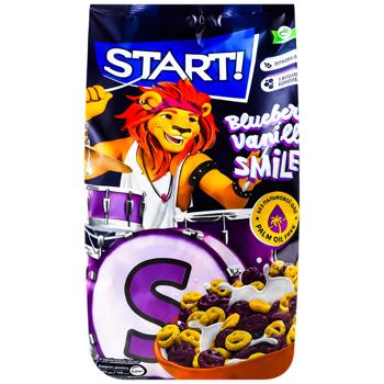 Start Smileys Blueberry and Vanilla Dry Breakfast 500g - buy, prices for - photo 2