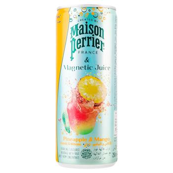 Perrier Pineapple-Mango Juice Carbonated Drink 250ml - buy, prices for MegaMarket - photo 1
