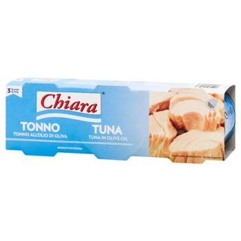 Тунец Chiara в оливковом масле 3шт*80г - купить, цены на За Раз - фото 1