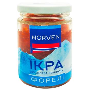 Ікра форелі Norven 290г