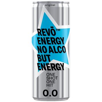 Напиток энергетический Revo Energy Original безалкогольный 250мл - купить, цены на ЕКО Маркет - фото 1