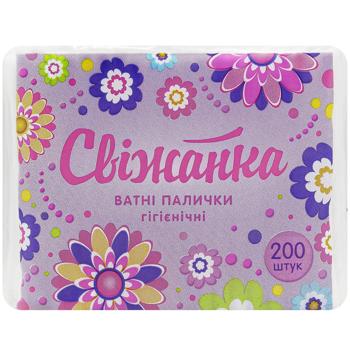 Svizhanka Cotton Sticks 200pcs - buy, prices for Ideal - photo 2