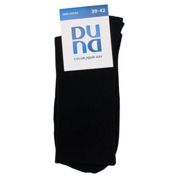 Duna Men's Socks s.25-27 Black - buy, prices for EKO Market - photo 1