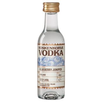 Koskenkorva Blueberry and Juniper Vodka 37.5% 40ml - buy, prices for WINETIME - photo 1