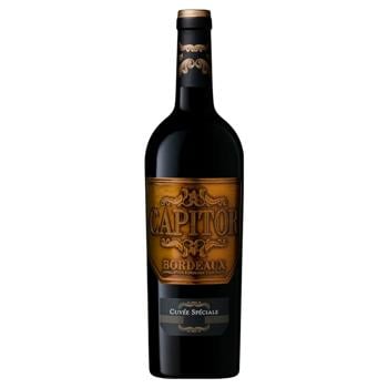 Вино Capitor Cuvee Speciale Bordeaux червоне сухе 13% 0,75л