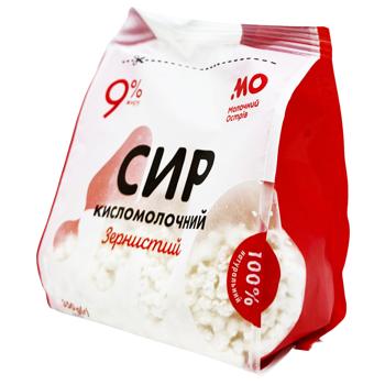 Творог Молочный остров Зернистый 9% 350г - купить, цены на Чудо Маркет - фото 3