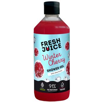 Гель для душа Fresh Juice Зимняя вишня 473мл