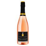 Doudet Naudin Cremant de Bourgogne Rose Brut Sparkling Wine 12% 0.75l