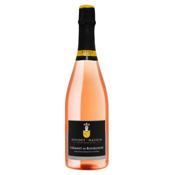 Вино ігристе Doudet Naudin Cremant de Bourgogne Rose рожеве брют 12% 0,75л