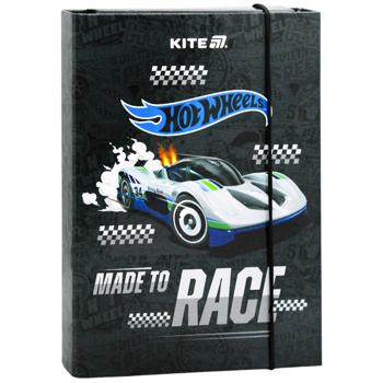 Папка для зошитів Kite Hot Wheels на гумці картон В5 - купити, ціни на - фото 3