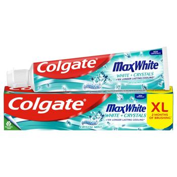 Зубная паста Colgate Max White Crystal mint 125мл - купить, цены на Идеал - фото 2