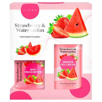 Liora Strawberry & Watermelon Gift Set