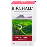 Чай чорний в пакетиках  Great Rift Breakfast Blend ТМ BIRCHALL 75 г