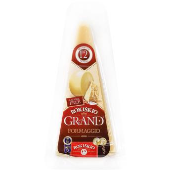 Rokiskio Grand Cheese Aged 12 Months 37% 180g - buy, prices for MasterZoo - photo 1