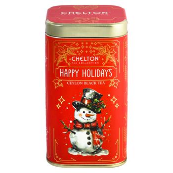 Chelton Happy Holidays Cheerful Snowman Black Tea 100g - buy, prices for METRO - photo 2