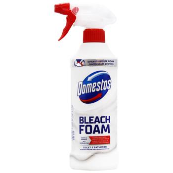 Спрей-піна Domestos для унітазу та ванної відбілювання 435мл - купити, ціни на NOVUS - фото 2