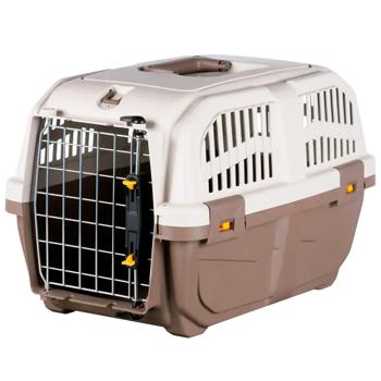 Trixie Skudo Переноска для собак 35x36x55 см - коричневий - купити, ціни на MasterZoo - фото 1