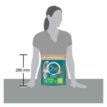 Purina One Indoor Dry Food with Turkey for Indoor Сats 800g - buy, prices for METRO - photo 2
