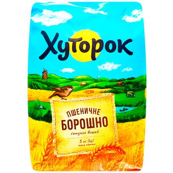 Khutorok Wheat Flour High Grade 5kg - buy, prices for Epicentr FOOD - photo 2