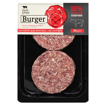 Skott Smeat Chilled Beef Burger Patties