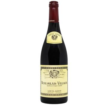 Louis Jadot Beaujolais-Villages Red Dry Wine 12.5% 0.75l - buy, prices for MegaMarket - photo 1