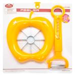 Apple Slicer and Vegetable Peeler 14.5x14+19x6cm