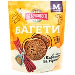 Сухарики До Бочкового Багети житньо-пшеничні зі смаком Кабаноси та гірчиця 80г