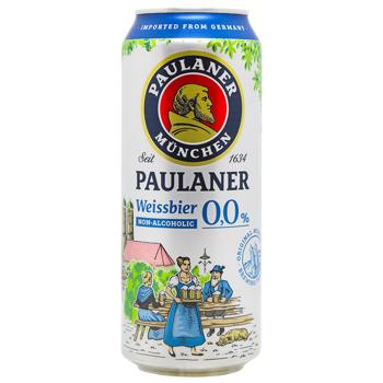 Paulaner Hefe-Weissbier Non-Alcoholic Beer 0% 0.5l