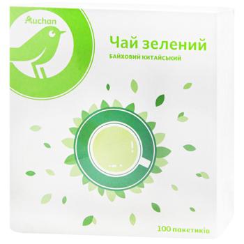 Auchan Green Tea 1.5g*100pcs - buy, prices for Auchan - photo 1