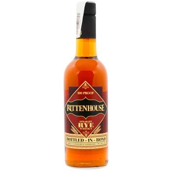 Виски Rittenhouse Rye 4 года 50% 0,75л - купить, цены на WINETIME - фото 1