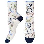 Lehka Khoda Children's Socks 9445 s.16-18 Beige Mlange