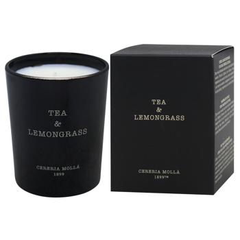 Аромасвеча Cereria Molla Tea & Lemongrass мини 70г - купить, цены на WINETIME - фото 1