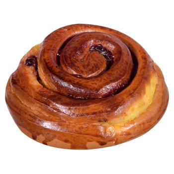 Nash Khlib Pastry with Custard and Cherries 100g - buy, prices for - photo 1