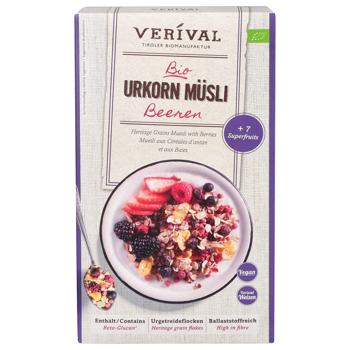 Мюсли Verival с ягодами органические 50г - купить, цены на КОСМОС - фото 1