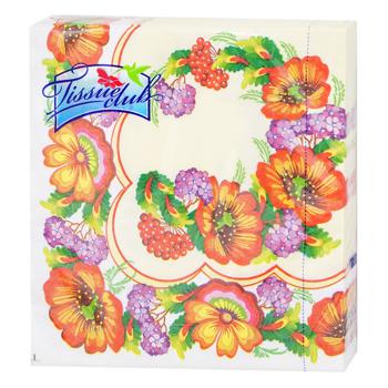 Tissueclub Traditional Three-Ply Paper Napkins 33х33cm 20pcs - buy, prices for NOVUS - photo 2