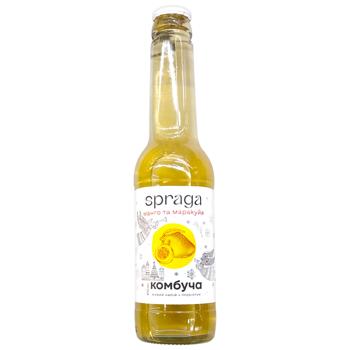 Spraga Mango and Passion Fruit Kombucha 250ml