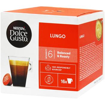 Кава в капсулах NESCAFÉ® DOLCE GUSTO® Lungo 5,6г*16шт