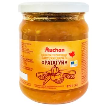 ratatouille auchan vegetable canned 470g Ukraine