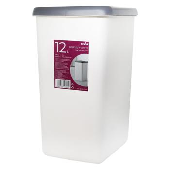 MVM Furniture Garbage Bucket 12l - buy, prices for MegaMarket - photo 3