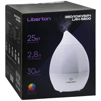 Увлажнитель воздуха Liberton LAH-5800 - купить, цены на Auchan - фото 3