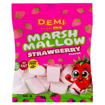 D.E.M.I. Marshmallows with Strawberry Flavour 60g