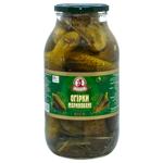 Огурцы Жирнов маринованные 9-12см 1850г