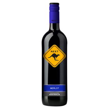 Next Kangaroo Merlot Red Dry Wine 13.5% 0.75l - buy, prices for Za Raz - photo 1