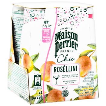 Maison Perrier Chic Rosellini Sparkling Beverage 250ml x 4pcs - buy, prices for Biotus - photo 4
