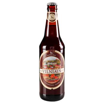 Vilniaus Alus Dark unfiltered dark beer 5.6% 0.5l - buy, prices for EKO Market - photo 1
