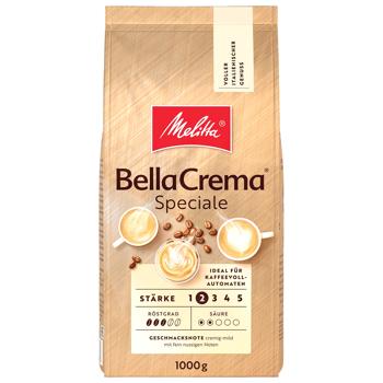 Кава Melitta Bella Crema Speciale в зернах смажена 1кг - купити, ціни на Епіцентр FOOD - фото 1